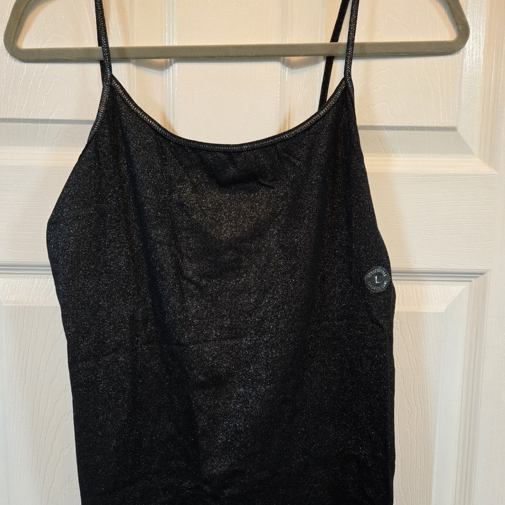 Shimmering Black Camisole